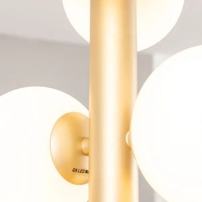 Brilagi - LED Luster na lanku MILLA 6xG9/3W/230V zlatá/biela