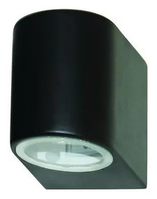 Searchlight Searchlight - LED Vonkajšie nástenné svietidlo LEDO 1xGU10/3W/230V IP44 čierna SR0206