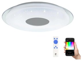 Eglo Eglo 98768 - LED RGB Stmievateľné stropné svietidlo LANCIANO-C LED/38W/230V + DO EG98768