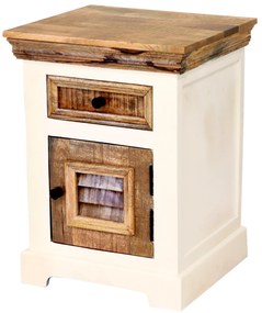 furniture-nabytek.cz - Nočný stolík drevo mango 45x60x40