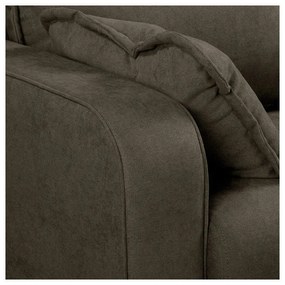 Hnedá rohová pohovka (pravý roh) Beata - Ropez