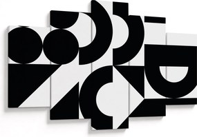 Obraz - Geometrická abstrakcia N⁰2 (150x105 cm)