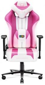 Detské látkové herné kreslo Diablo X-Player 2.0 Kids Size: Marshmallow Pink/ružová Diablochairs