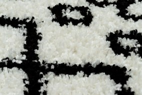 Behúň BERBER SAFI, biely, strapce