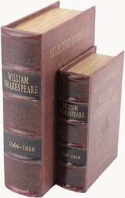 Úložné škatuľky William Shakespear, 2 ks