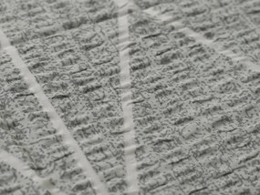 Krepové obliečky z Renforcé bavlny GRAY STRIPES sivé Rozmer obliečky: 70 x 90 cm | 140 x 200 cm