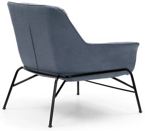 Modré kreslo Teulat Sadira