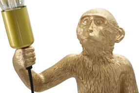 Stolná lampa Monkey 55 cm zlatá