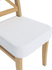Sedák na stoličku Ingolf farba produktu biela látka zapletaná