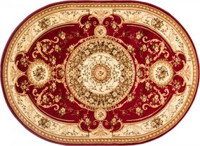 TA Koberec 6548A ČERVENÁ YESEMEK OV Rozmer: 70X140 cm