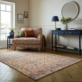 Ručne tkaný koberec s prímesou juty v prírodnej farbe 160x230 cm Taylor Patchwork – Flair Rugs