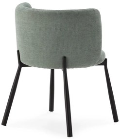 Čalúnené jedálenské kreslá v súprave 2 ks v mentolovej farbe Ginny – MOME