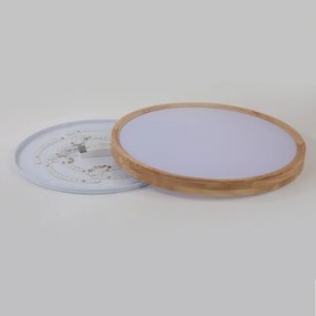 Brilagi - LED Stmievateľné svietidlo WOODROUND LED/40W/230V 3000-6000K priemer 60 cm+DO