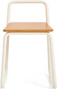 Béžová kovová detská stolička Tinn – Kave Home