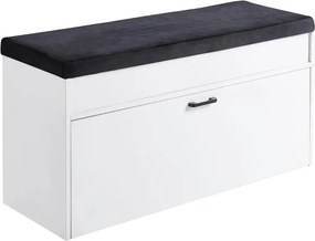 JU Skriňa na topánky so sedadlom 100 x 35 x 49 cm