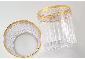 BOHEMIA PRESTIGE DORATO POHÁR NA WHISKY 360ML SADA 6 KS