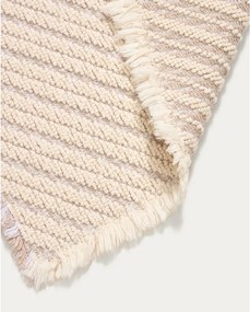 Béžová kúpeľňová predložka 50x70 cm Janu – Kave Home