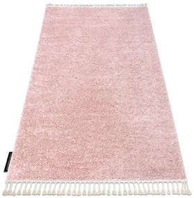 Shaggy koberec BERBER 9000 ružový Veľkosť: 140x190cm