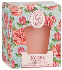 Sviečka s vôňou ruže Greenleaf Roses, doba horenia 15 hodín