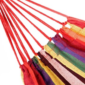 Bluegarden Bluegarden, závesná hojdacia sieť s drevenou oporou pre 1 osobu 90x200cm Hammock 400257, žltá, OGR-09033