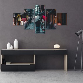 Obraz - Procházka Tokiom (125x70 cm), 40 ďalších rozmerov