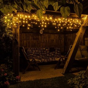 DECOLED LED rampouchy světelné, 3× 0,5 m, teple bílá, 114 diod, IP67, černý kabel Easy Fix