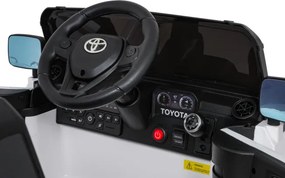 Elektrické autíčko Toyota Land Cruiser PRADO biele