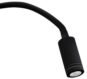 Nástenné LED svietidlo Base, 1x LED 8+2w, 4000k, b, vypínač