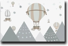 Detský obrázok 45x70 cm Balloon – Wallity