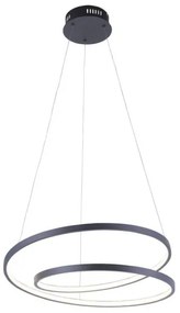 Paul Neuhaus 2472-18 - LED Stmievateľný luster na lanku ROMAN LED/30W/230V čierna