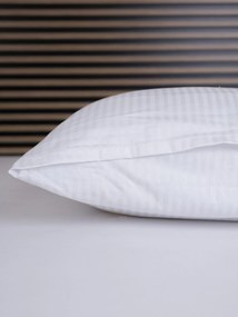 Hotelová obliečka na vankúš 40 x 60 cm - prúžok 8 mm