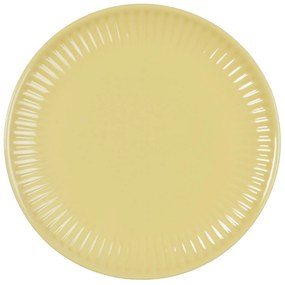 IB Laursen Žltý keramický tanier MYNTE LEMONADE 19,5 cm