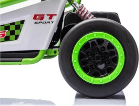 LEAN CARS DM-107 24V7 DRIFT batérie vozidla tichý zelený motor