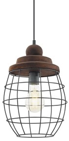 Eglo 49499 - Luster BAMPTON 1xE27/60W/230V