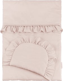 Boho sada s výplňou púdrovo ružová 50x65cm
