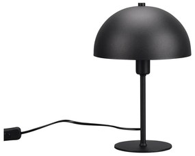 Matne čierna stolová lampa (výška 30 cm) Nola – Trio