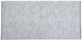 Koberec 80 x 150 cm sivá/béžová EDREMIT Beliani