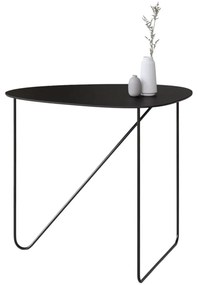 Čierny kovový konferenčný stolík 44x50 cm Curve L Bull – LIND DNA
