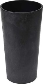 Kvetináč URBANIKA Betón 46,6x25,5 cm čierny