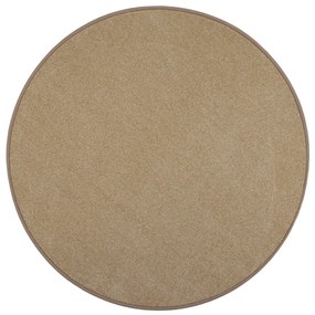 Vopi koberce AKCIA: 250x250 (průměr) kruh cm Kusový koberec Eton béžový 70 kruh - 250x250 (priemer) kruh cm