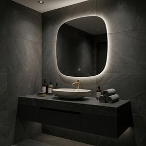 Rea TOP, LED zrkadlo 70x70cm, HOM-01519