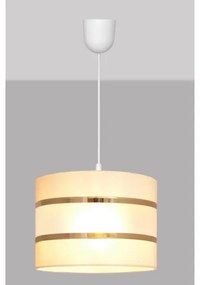 Luster na lanku HELEN 1xE27/15W/230V krémová