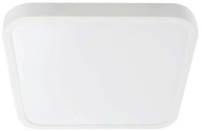 LED Kúpeľňové stropné svietidlo LED/18W/230V IP44 4000K 25x25 cm biela