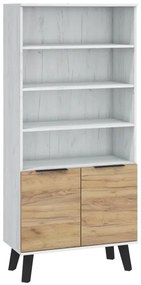 Regál Shela SVN-08 (craft biely + craft zlatý). Vlastná spoľahlivá doprava až k Vám domov. 780650