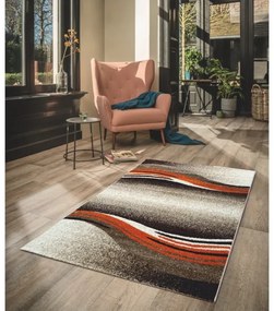 Koberec ENIGMA New 307-78 hnedý / oranžový