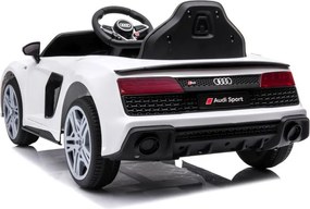 LEAN CARS Elektrické autíčko Audi R8 Lift A300 biele
