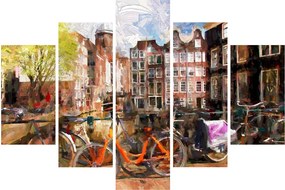 Obraz - Amsterdam (150x105 cm)