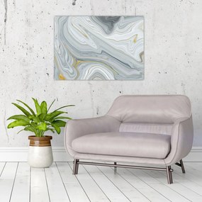 Sklenený obraz - Abstrakcia (70x50 cm)