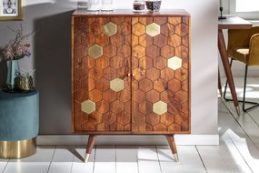 Luxusná barová skrinka Mystic Living Akácia 75cm