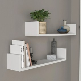 Polička Iris White, 2 ks